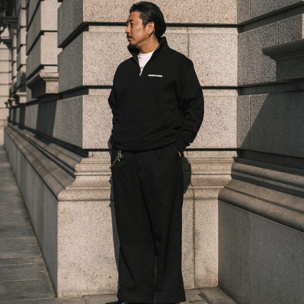 TRADMAN'S BONSAI HALF ZIP SWEAT 詳細画像